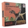 3D Plastikowy model dinozaura do wydobycia z gliny - Velociraptor [13180000406]